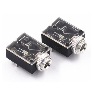 Hot sale 5 Pin 3.5mm Stereo Audio Jack Socket PCB Panel Mount for Headphone With Nut PJ-324M