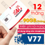 Sim 4G Vinaphone itelecom gói 3GB ngày (90GB tháng) + Miễn phí gọi nội mạng thumbnail