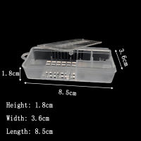 25ชิ้นพื้นที่ขนาดใหญ่ราชินีผึ้งโพสต์ขนส่งกรงผึ้งนักโทษกรงใหม่ผึ้งกษัตริย์พลาสติกการเลี้ยงผึ้งเครื่องมืออุปกรณ์ขายส่ง