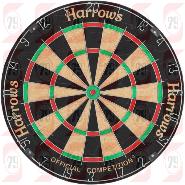 Harrows Official Competition Dart Board Lazada