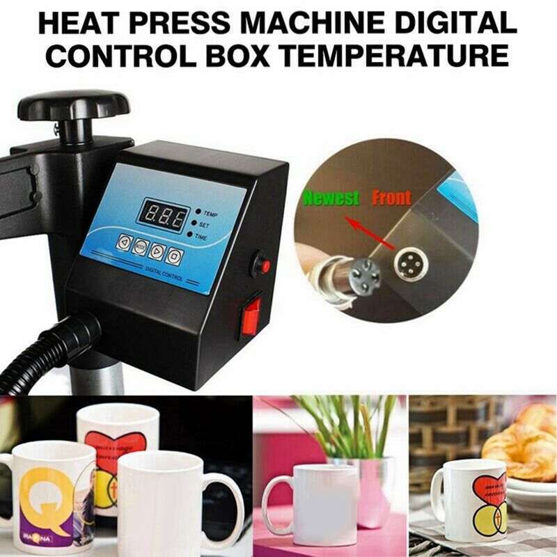 Digital Control Box Heat Press Temperature Mug Plate Stone Thermoregulator 
