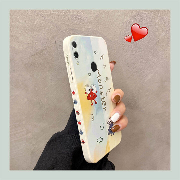 เคส-huawei-y9-2019ซิลิโคน-tpu-ฝาหลัง-huawei-เคสโทรศัพท์-y9ปลอกอ่อนทาสี2019