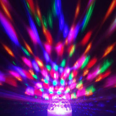 Mini Disco Ball Karaoke Lights Nightclub Party Magic Disco Lamp Led Mirror Ball Light Music for Club Stage Dance Show 110V 220V