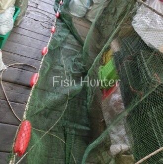 อวนลากปลาพร้อมใช้งาน-5-15เมตร-3-5เซน