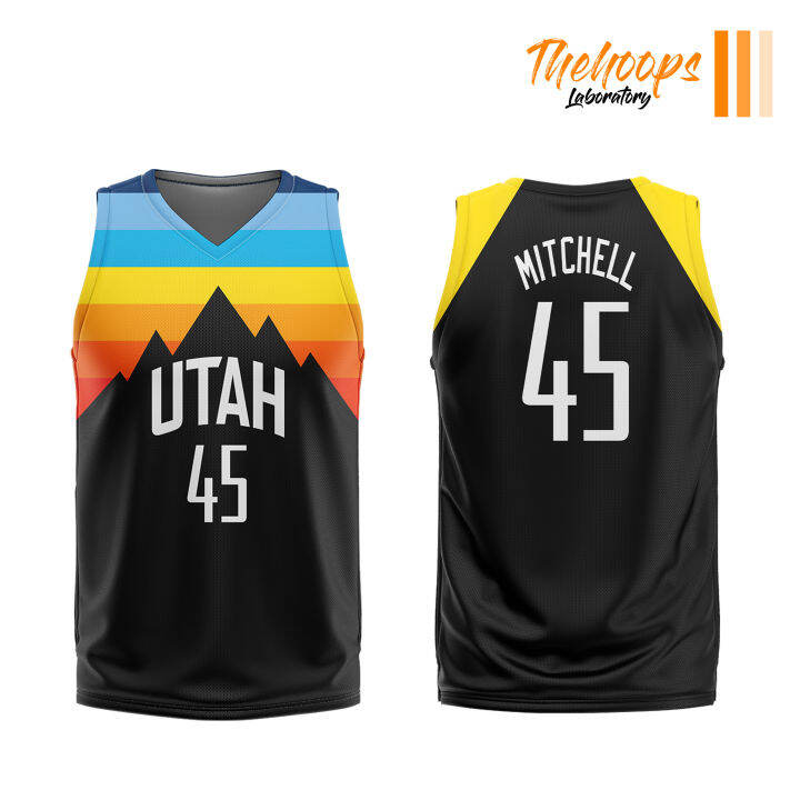 utah jazz sublimation jersey