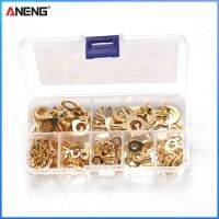 【ANENG】150/300/450Pcs Boxed Ring Lugs Eyes Copper Terminals Block Wire Crimp Connector