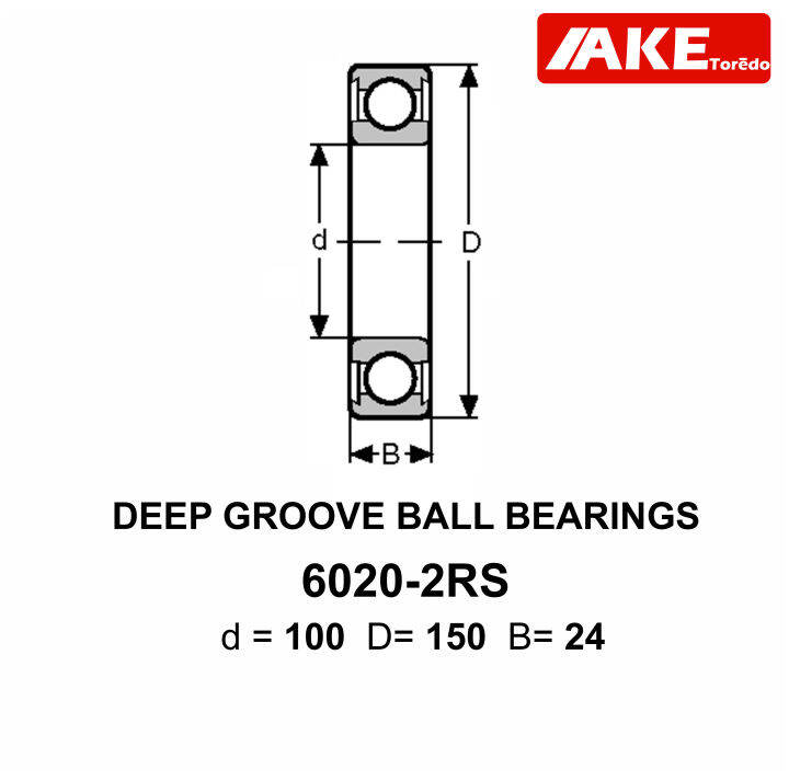 6020-2rs-ตลับลูกปืนเม็ดกลมร่องลึก-deep-groove-ball-bearings-ฝายาง-2-ข้าง-6020-2rs1-6020-2rs-6020rs-จัดจำหน่ายโดย-ake-tor-do