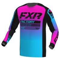FR เยาวชนเสื้อคลัทช์โปร MX มอเตอร์ไซค์วิบากเจอร์ซีย์ขี่จักรยานระบายอากาศจักรยานดาวน์ฮิลล์เสือภูเขาแขนยาวรถจักรยานยนต์เสื้อยืดสำหรับผู้ชาย