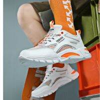 2023 summer hollow out net surface running shoes breathable lightweight male youth sneakers men leisure boom shoes