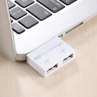 【On Sale】 Gadget Lab Bd USB 2.0ชาย2พอร์ต USB 2.0หญิง Twin Charger Dual 2พอร์ต USB Splitter Hub Adapter Converter รองรับเท่านั้น