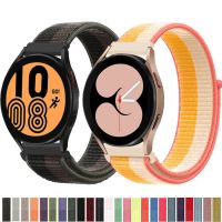 20mm/22mm band For Galaxy Watch 4/Classic/46mm/42mm/active Samsung Gear S3 Frontier Nylon Bracelet Huawei watch GT 2 3 pro strap