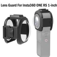 KNQ12 การป้องกันการตก ทนทานต่อการใช้งาน ฝาครอบป้องกันเลนส์ อุปกรณ์เสริมเลนส์กล้อง กล้องกีฬาพาโนรามา อุปกรณ์เสริมกล้องแอคชั่น 360 Edition LENS guards ฝาครอบเลนส์สำหรับ Insta360 RS LENS GUARD สำหรับ Insta360 One RS ฝาครอบป้องกันเลนส์