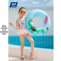 【health】 Swimming Ring Childrens Thickened Life Buoy Anti-rollover Adult Beginners Learn Swimming Squipment