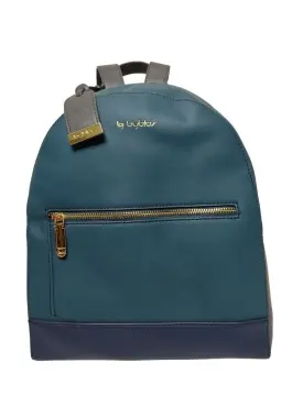 Byblos Blue Backpack with Anti-Theft Pocket