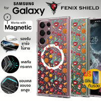 (แถมฟิล์ม) เคส FenixShield Crystal Hybrid [ CHRISTMAS SNOW ] with Magnetic สำหรับ Samsung Galaxy S23 / S22 / Plus / Ultra / S21 FE / S20 FE