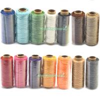 【YD】 50 Yards Textile Sewing Waxed Thread Tensile Wallet Luggages