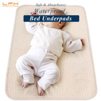 เด็กแผ่นกันน้ําล้างทําความสะอาดได้ Potty Training Pads Reusable Underpads Bed for Baby Sleeping, Pee Pads for Kids