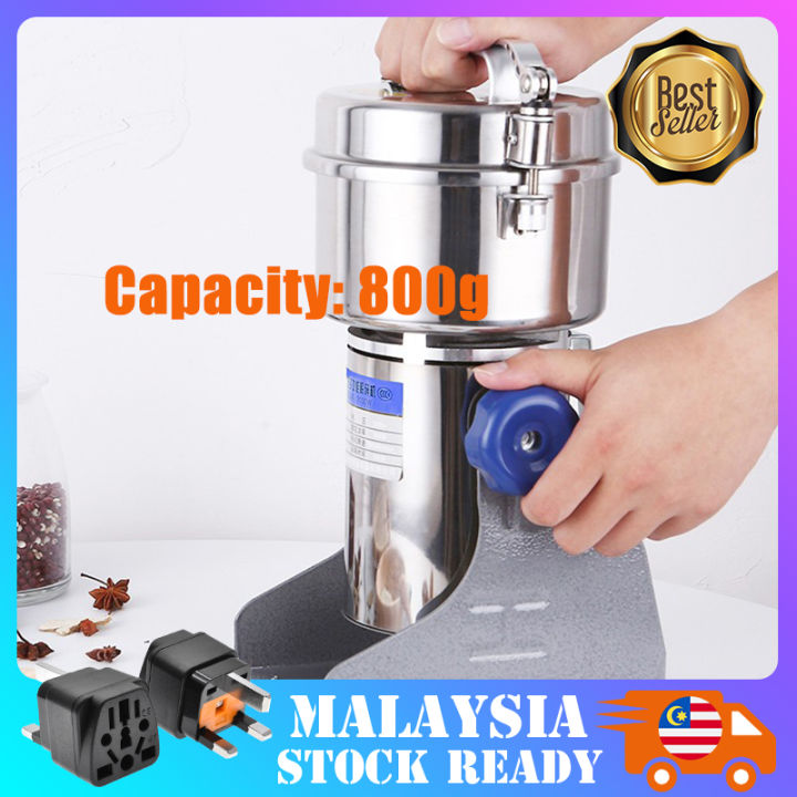  800g 2500g Electric Grain Mill Grinder, Grains Spices