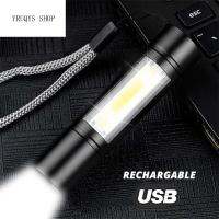 YRUQYS เต็นท์ทนทานแบบ USB,ไฟฉายซัง + ไฟแอลอีดี XPE ไฟสำหรับการตั้งแคมป์ตั้งแคมป์โคมไฟแฟลชขนาดเล็ก