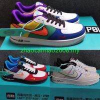 Flat Nixxke Air Force 1 Low What The LA Cover Sneakers Men Sport Shoes Top Kasut Perempuan