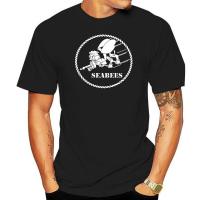 Usn Navy Seabees เสื้อยืด Militray Armed Forces Combat We Build We Fight Usa ตัวการ์ตูน