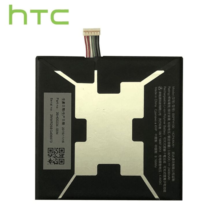 แบตเตอรี่-htc-original-2400mhz-bopfh100-b0pfh100-โทรศัพท์-li-ion-แบตเตอรี่สำหรับ-htc-desire-eye-4g-m910x-m910n-เครื่อง