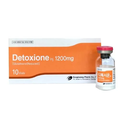 [DETOXIONE 1200mg] IV Gluthatione 1200mg [1 box 10vial] Intravenous