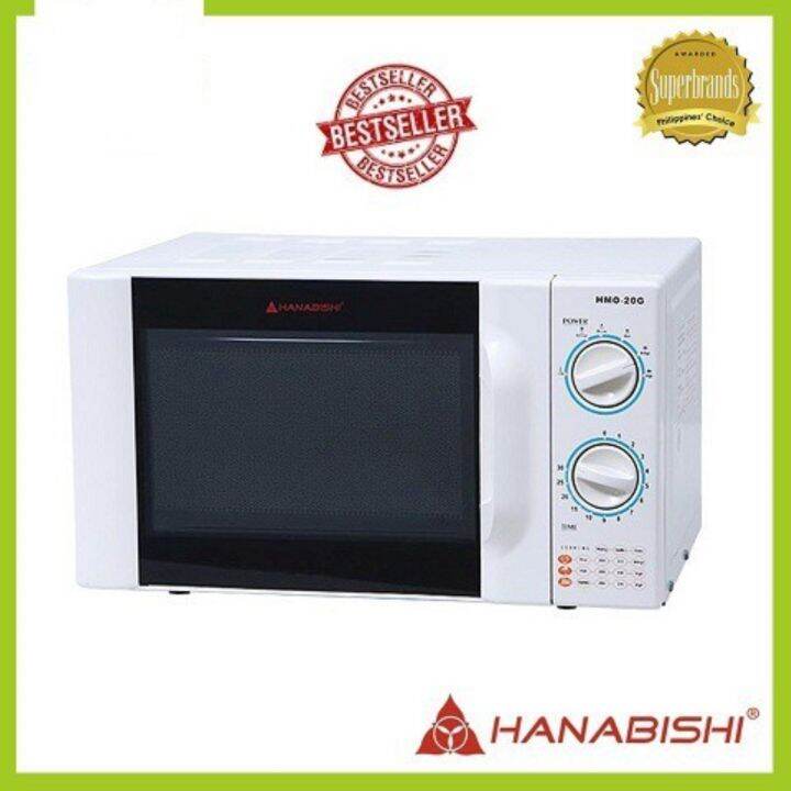 Hot NEOQJAS Hanabishi Microwave Oven HMO20G (White) Lazada PH