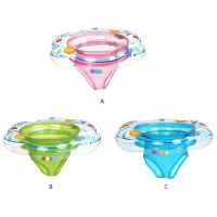 Baby Swimming Ring Dual Airbag Inflatable Buoy with Seat Infant 6-36 Months Pool Devices Safety Water Sport Aiding Tool