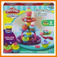 สินค้าขายดี!!! ของเล่น ชุดทำคัฟเค้ก แป้งโดว์ เพลย์โดว์ Play-Doh Cupcake Tower ดินน้ำมัน ปั้น ของแท้ ของเล่น โมเดล โมเดลรถ ของเล่น ของขวัญ ของสะสม รถ หุ่นยนต์ ตุ๊กตา โมเดลนักฟุตบอล ฟิกเกอร์ Model