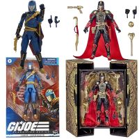 ZZOOI Ko G.i.joe Classified Series Snake Supreme Cobra Commander 6inch Action Figure Collection With Multiple Accessories Gifts