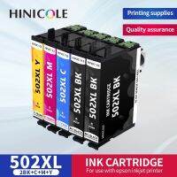 Pz27 HINICOLE T 502ที่รองรับตลับหมึกสำหรับ EPSON 502 T502 XL 502XL นิพจน์ XP5100พรีเมี่ยม XP5105 Wrokforce Wf-2865ตลับหมึก Wf-2860