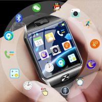 DZ09สมาร์ทวอท์ชผู้ชายAndroidโทรศัพท์นาฬิกาบลูทูธกล้องกันน้ำซิมการ์ดSmartwatch Callนาฬิกากําไล