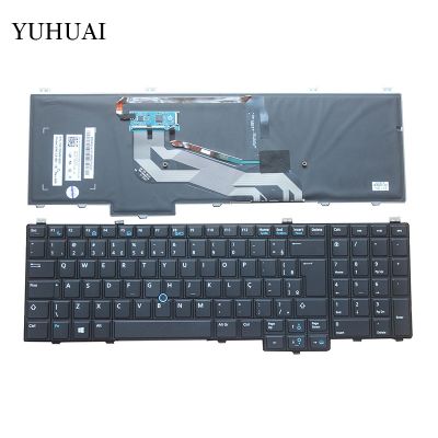 New Brazil BR Laptop Keyboard for dell Latitude 15 5000 E5540 Series PK130WR1B35 NSK LE1BC 035HY9 With Pointing Stick amp; Backlit