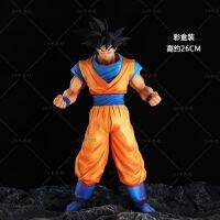 2023 รุ่นคุณภาพสูง อะนิเมะ ดราก้อนบอล MSP ผมสีดำ Goku Kakarot ทำมือกล่องเครื่องประดับโมเดลของขวัญ