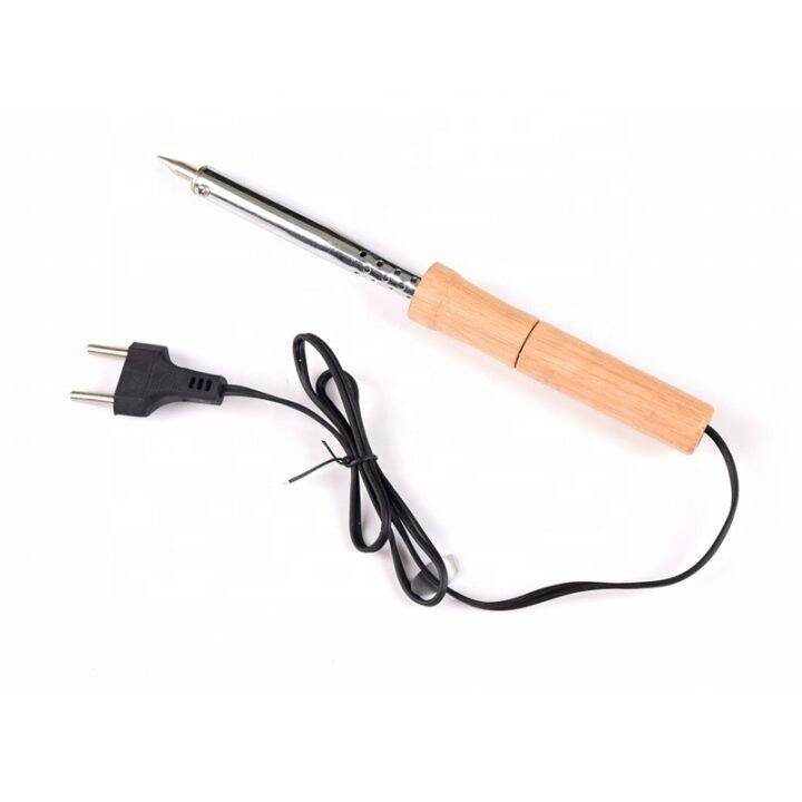 60W Soldering Iron Wooden Handle Lazada PH