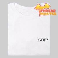 เสื้อยืด Thread Master GOT7 Logo KPOP T-Shirt Customized Velvetเสื้อยืด เสื้อคู่รัก