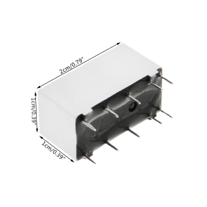 ขายดี-5v-coil-bistable-แลทชิ่งรีเลย์-dpdt-2a-30vdc-1a-125vac-hfd2-005-s-l2-d-realy