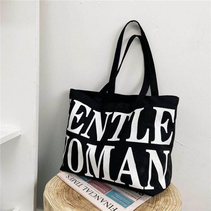 พร้อมส่งจากไทย-กระเป๋าผ้า-สะพาย-tote-bag-ผ้า-canvas-gwgentlewomen-ใส่ของได้เยอะ-มีหลายลาย-l-ronin