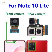 กล้องด้านหน้าด้านหลังดั้งเดิมสําหรับ Samsung Galaxy Note10 Note 10 Lite N770 N770F ด้านหลังขนาดเล็กด้านหลังโมดูลกล้องเซลฟี่ด้านหลัง