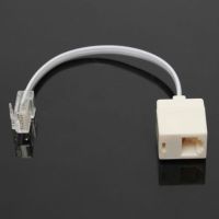 เครือข่ายโทรศัพท์ฮับ M8CYS RJ45โทรศัพท์สาย8P8C อะแดปเตอร์6P4C อีเทอร์เน็ต