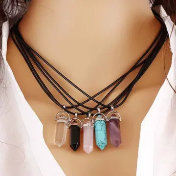 Gemstone pendant on sale