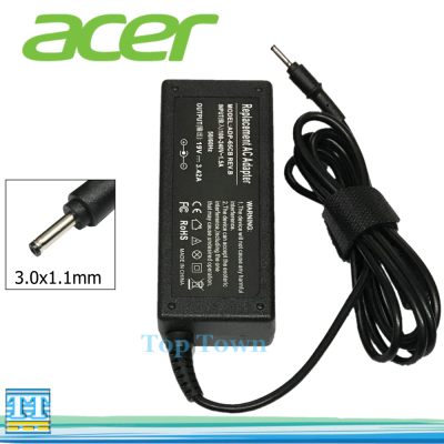 Acer Adapter Notebook 19V 3.42A (ขนาดหัว 3.0*1.1mm) อะแดปเตอร์โน๊ตบุ๊ค สายชาร์จโน๊ตบุ๊ค acer เอเซอร์ อแดปเตอร์ อะแดปเตอร์ สายชาร์จ สายชาร์ต สายชาร์ท