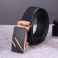 Tali Pinggang Lelaki Mens belt Business Casual Automatic Buckle Leather Belt For Men