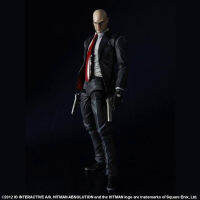 Killer Agent 47แอ็คชั่นฟิกเกอร์ Play Arts Collection Hitman Model Toy