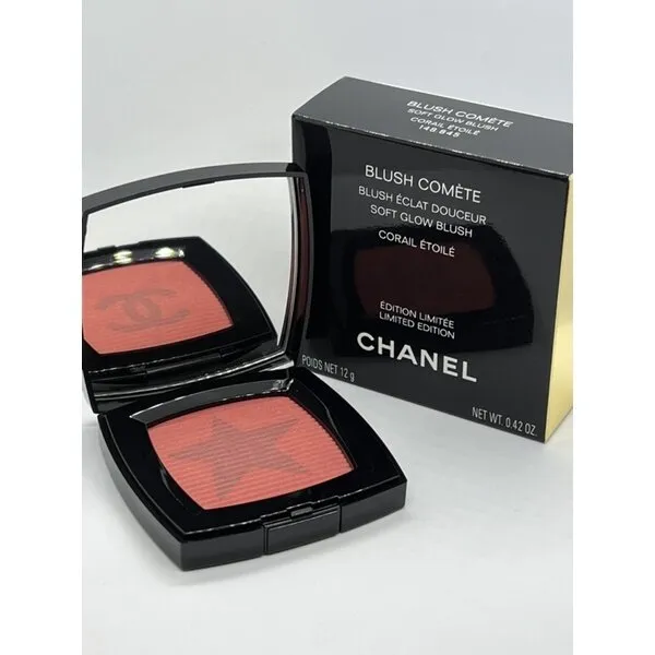 ใครยังไม่ลอง ถือว่าพลาดมาก !! Chanel Blush Comete Soft Glow Blush(Limted )  ห่อของขวัญพร้อมถุงกระดาษ สั่งเลย 