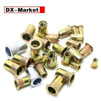 M5 Zinc Plated Carbon Steel Rivet Nut Flat Head Insert NutsertK001