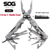 卍✲⊙ SOG PP1001/PP1002/PL1001 Mini Multi Function Tool Pliers Folding Pliers Outdoor Camping EDC Equipment Tool