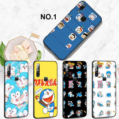 Casing หรับ OPPO F5 A73 F7 F9 Pro A7X F11 F17 F19 A74 A95 Pro Find X3 Pro Lite Neo R9 R9s F1 Plus A76 Reno 7 7Z 6Z EL25 carton Doraemon Pattern Phone เคสโทรศัพท์
