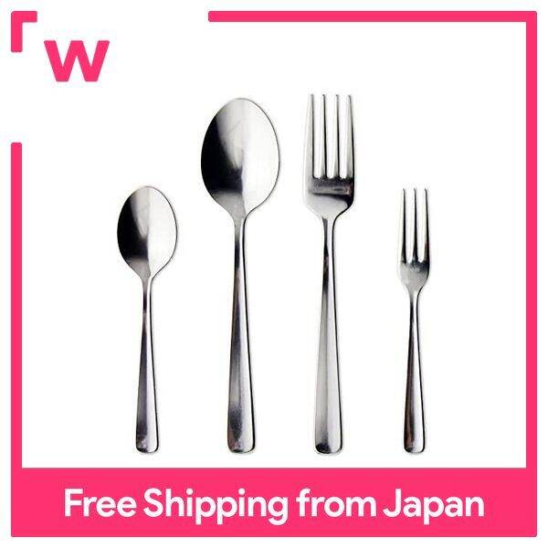 NAGAO Hakaku Dinner Cutlery Set 4 Pieces Stainless Steel Dishwasher
